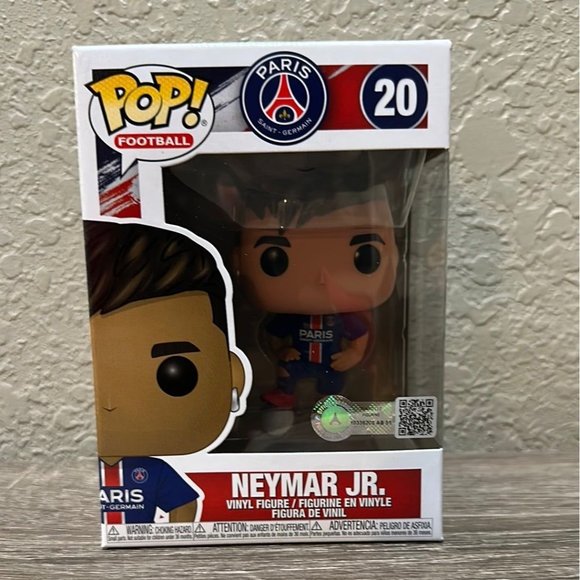 Funko POP! Football Soccer Neymar Jr Paris Saint Germain Figure #20! - Picture 2 of 7